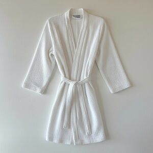 Parachute Cloud Cotton Robe White Womens Small 100% Turkish Cotton Gauze